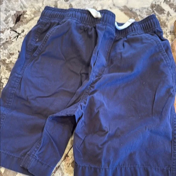Kids Navy and Tan Shorts - Picture 3 of 3
